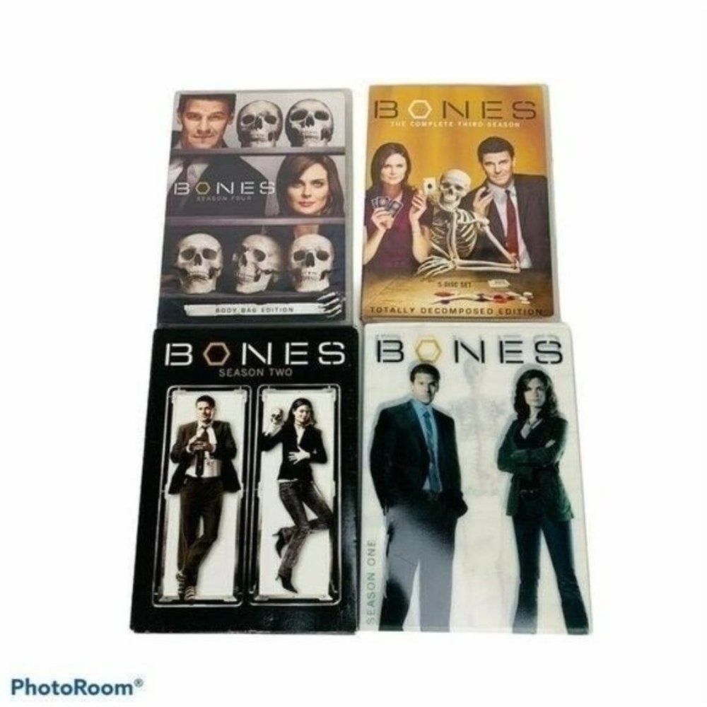Bones DVD Set Bundle Collection Season 1 thru 4 Lot Episode Series TV Show
